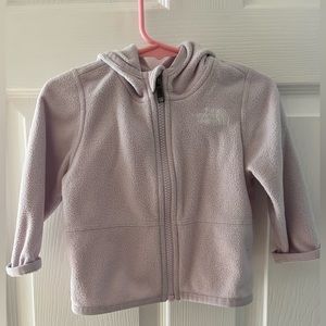 North Face Baby Light Lavender Fleece